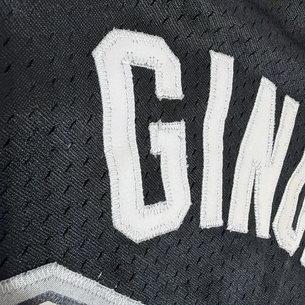 Vintage Manu Ginobili San Antonio Spurs Reebok NBA Stitched Jersey Sz. XL EUC
